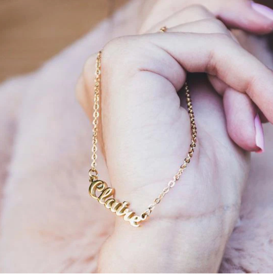 Collier prénoms personnalisé