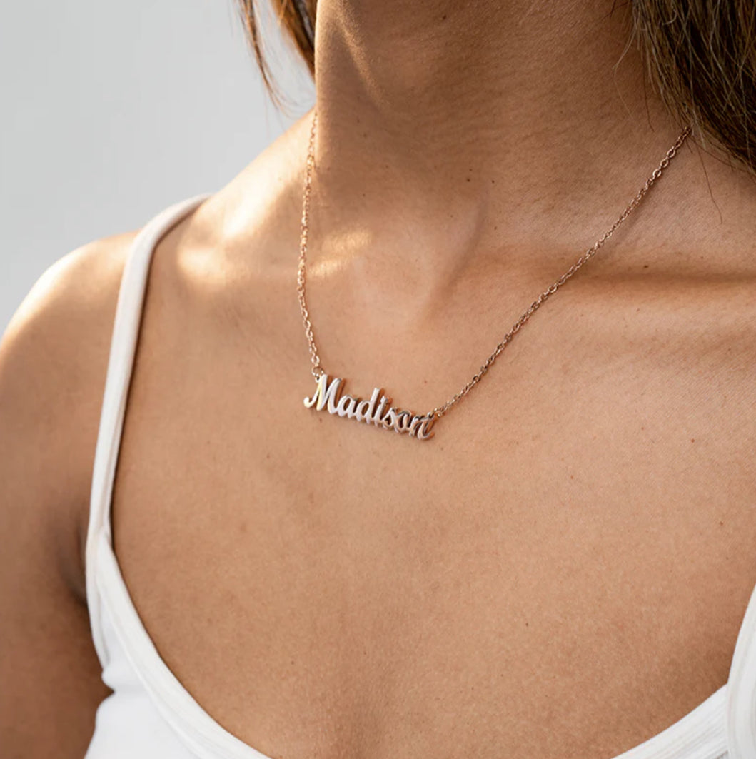 Collier prénoms personnalisé