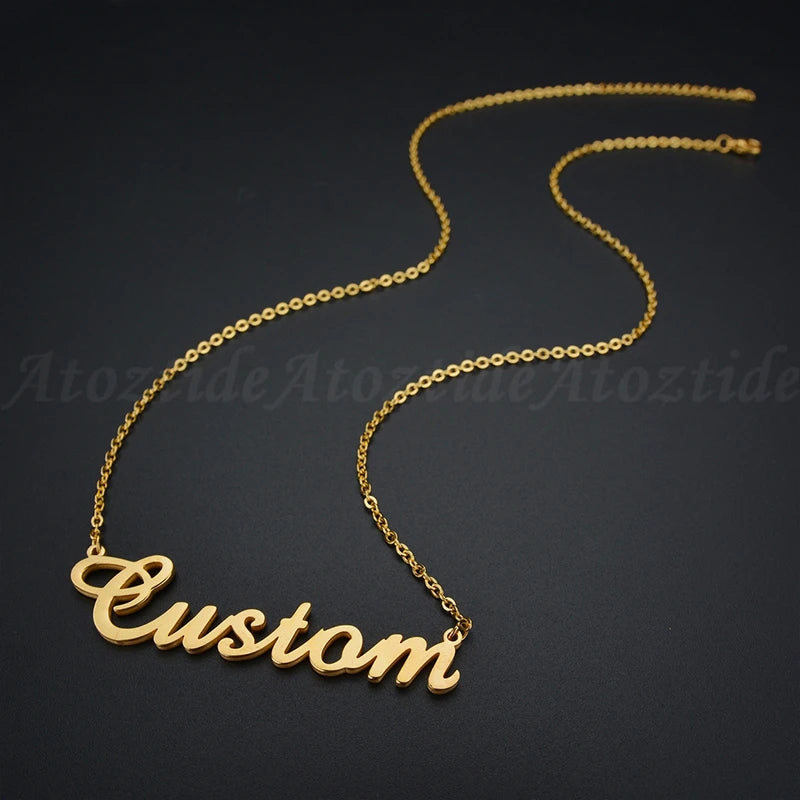Personalized name necklace