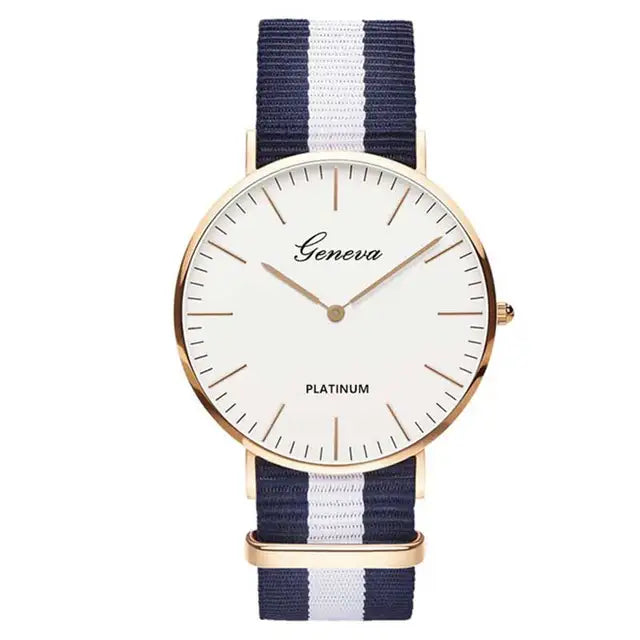 Nylon strap watch