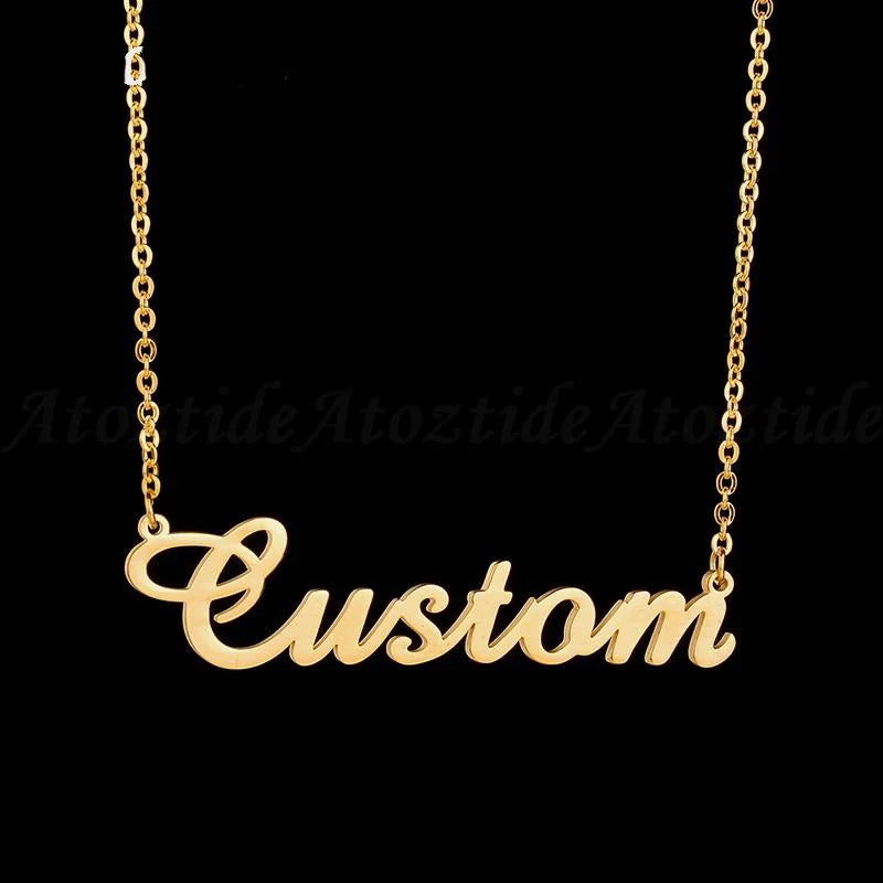 Personalized name necklace