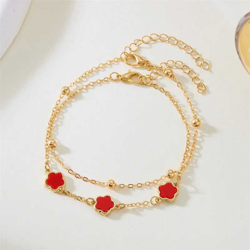 Floral design bracelet 